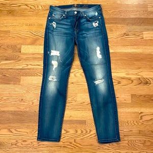 7 For All Mankind - The Ankle Skinny Jeana